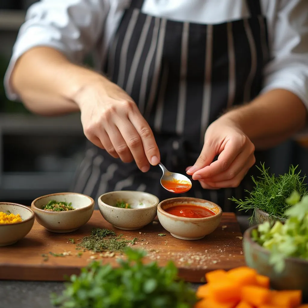 Elaboración de salsas caseras